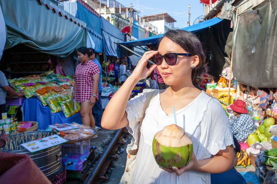 From Bangkok: Maeklong Railway and Floating Market Food Tour - FAQ