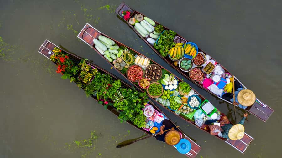 From Bangkok: Maeklong Railway and Floating Market Food Tour - Food tastings that make the markets easier to understand