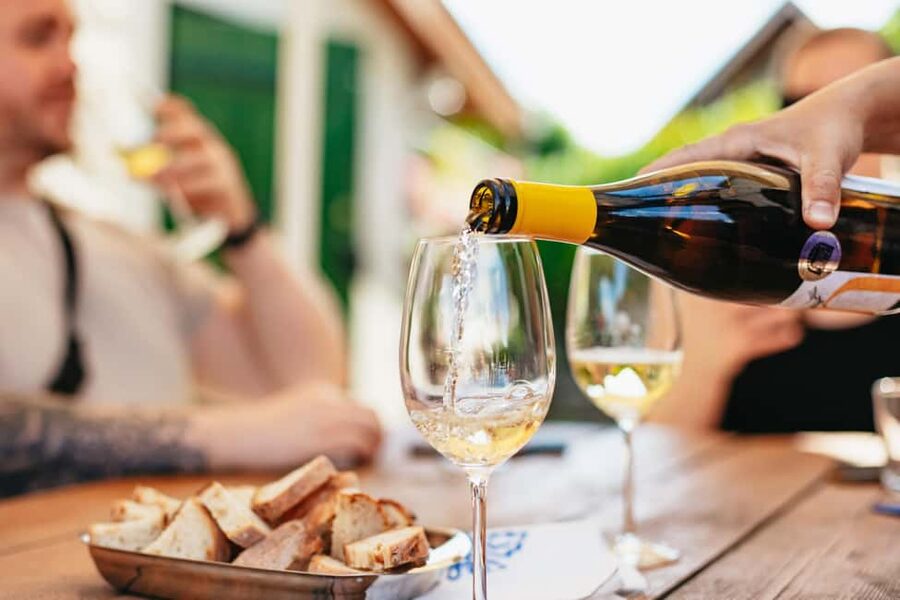 From Budapest: Etyek Wine Tasting Tour with 3-Course Meal - The minibus ride from central Budapest