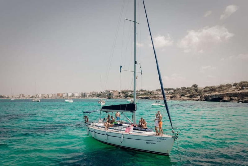 From can Pastilla : Sailing boat trip with Food & Drinks - Leaving Can Pastilla from La Mejillonera