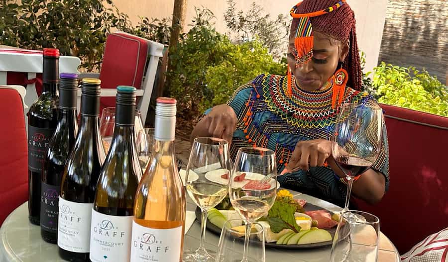 From Cape Town: Stellenbosch & Franschhoek Wine Tasting Tour - Fairview is the most distinctive food pairing