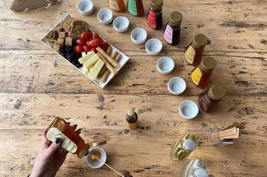 From Chania: Olive Oil, Wine, Cheese & Honey Tasting Tour - Key points at a glance
