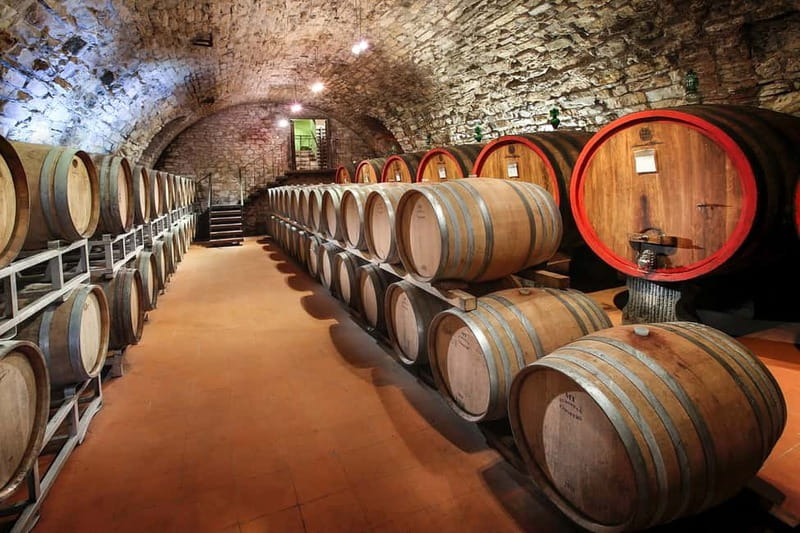 From Florence: Tuscany Wine & Food Tour with Guide - The first winery explains how Chianti is made