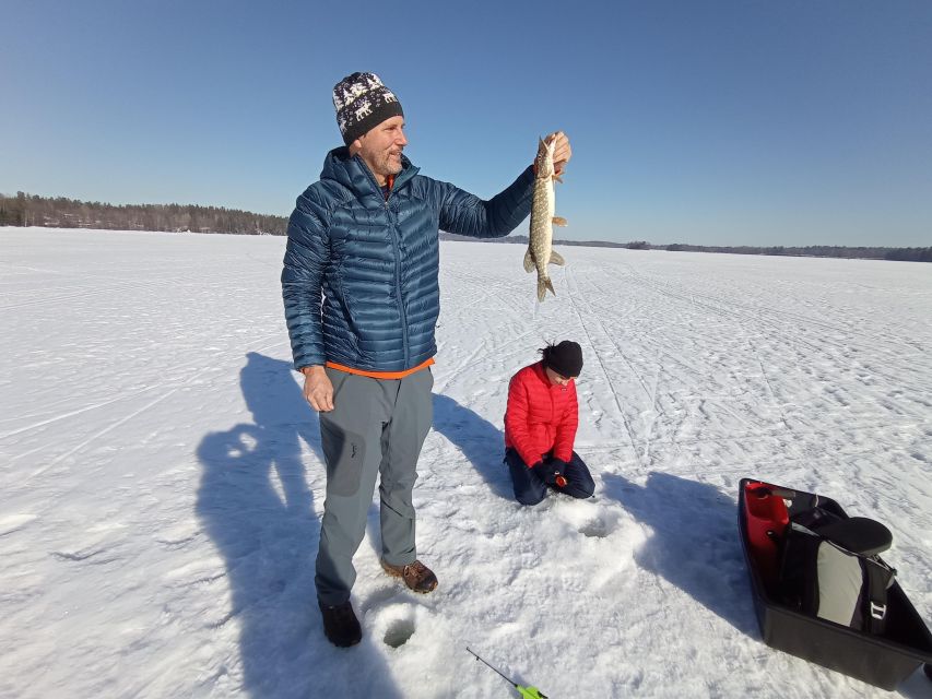 From Helsinki: Bodom Lake Ice Fishing with Food & Drinks - Clothing matters more than almost anything else