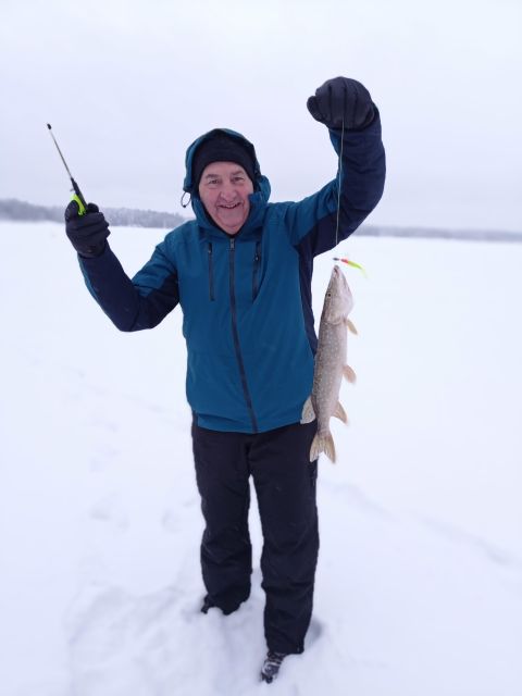 From Helsinki: Bodom Lake Ice Fishing with Food & Drinks - What the pilkki adds to the experience