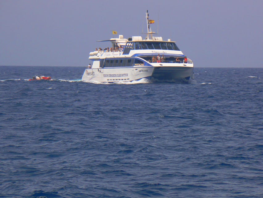 From Puerto Rico: Boat trip along the coast w/ Food & Drinks - The Mogán stop and the two-hour water break