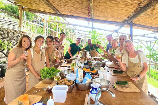Hands-On Pizza Making Class & Farmhouse Tour with Sea Views - A garden tour with lemons, herbs, and seasonal produce