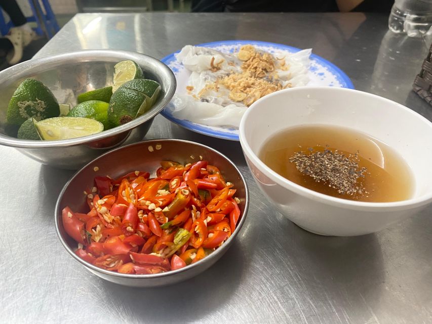 Hanoi: Guided Street Food Tour with Train Street Experience - Dietary needs and comfort limits