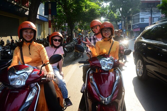 Hanoi Motorbike Tour Led By Women: Hanoi Motorbike Food Tours - Train Street and the Le Duan railway corridor
