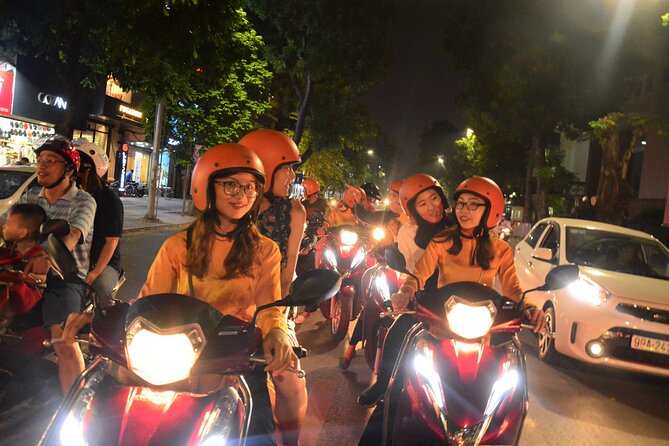 Hanoi Motorbike Tour Led By Women: Hanoi Motorbike Food Tours - West Lake and Hồ Truc Bạch after dark