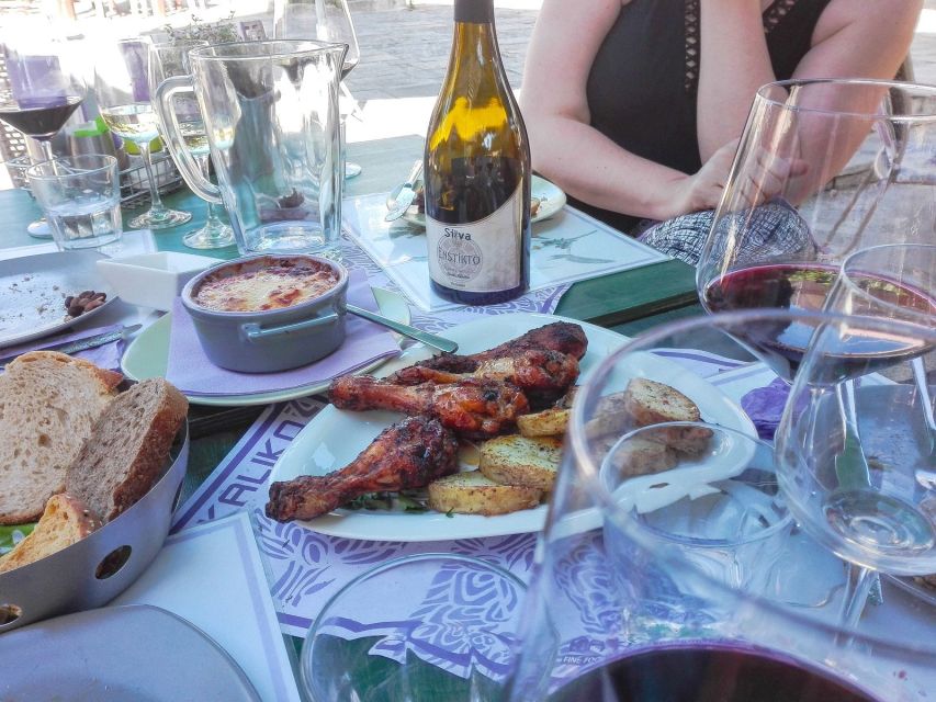 Heraklion: Cretan Wine Tasting Tour & Gourmet Lunch - The gourmet lunch in the wine region