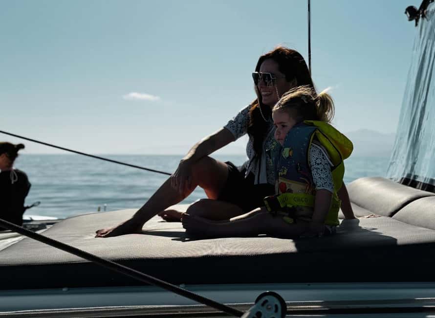 Heraklion Luxury Sailing Catamaran Dia Island | Gourmet Menu - A crew that keeps the day running smoothly