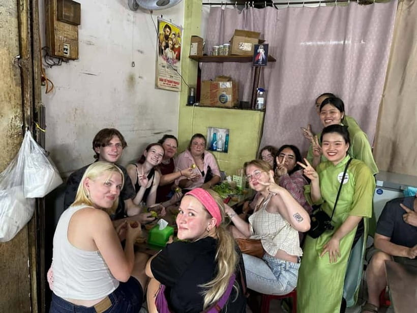 Ho Chi Minh City: Motorbike Street Food Tour - 12 Tastings - Fresh rolls, betel leaf, and grilled skewers