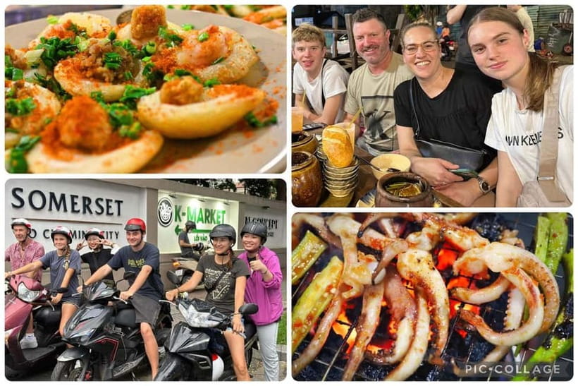Ho Chi Minh: Street Food & Sightseeing Tour with Local Guide - Ho Thi Ky Food Street, one hour of serious tasting