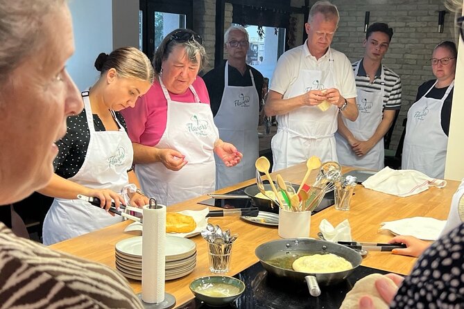 Hungarian Langos Making Class: The No. 1 Street Food in Hungary - A small kitchen setting with room to take part