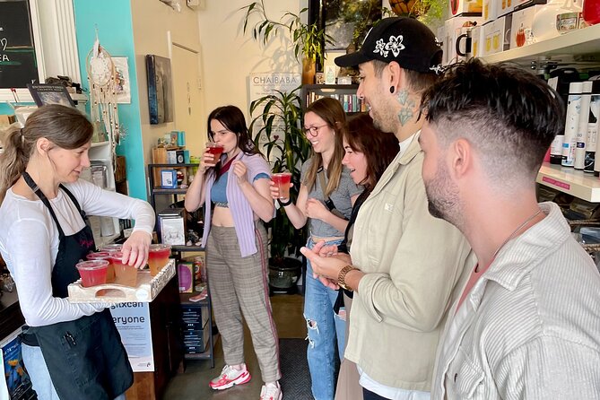 Kelowna: #1 Rated Walking Food Tour with 7 Tastings and 4 Drinks - Gelato beside the lake at the Kelowna Yacht Club