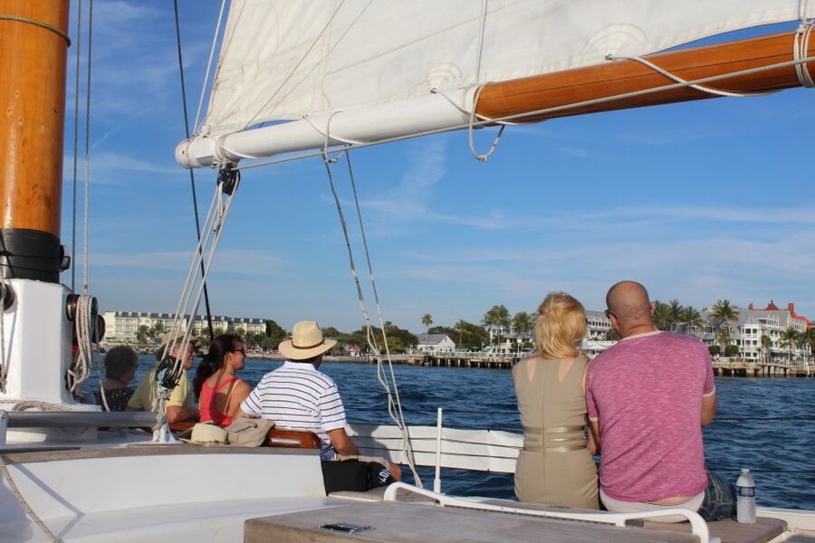 Key West: Schooner Sunset Sail with Food & Drinks - Sand Key Reef, Mallory Square, and Sunset Pier