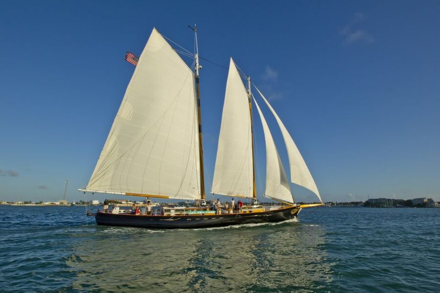 Key West: Schooner Sunset Sail with Food & Drinks - From the Marina to Fort Zachary Taylor