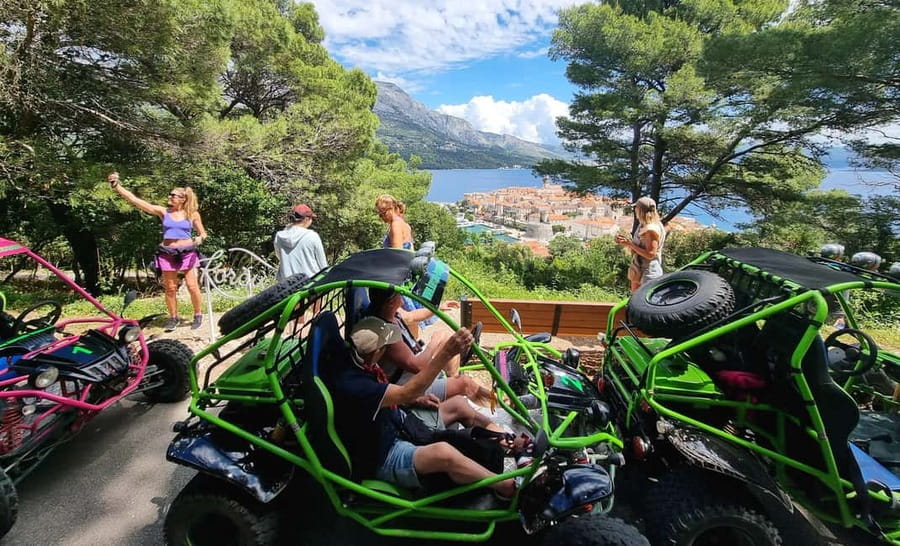 Korcula: Buggy Safari with Local Food and Wine Tasting - The best part may happen after the ride