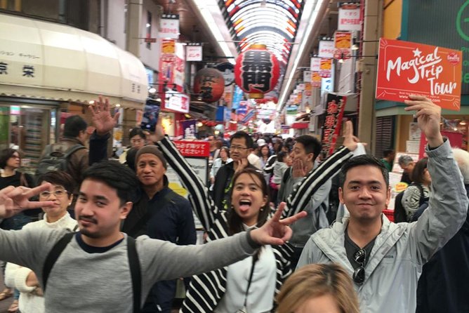 Kuromon Market Food Walking Tour in Osaka (6 stops, 6 tastes) - The guides shape the experience