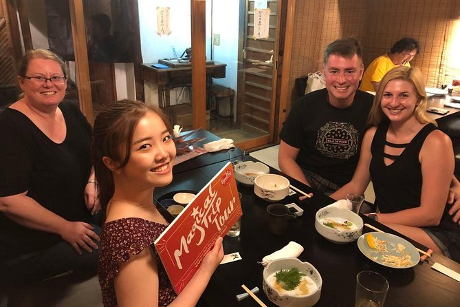 Kyoto Night Foodie Tour in Gion (9+ dishes + 6 Sake tastings) - Stop one in Gion: Kyoto vegetables and obanzai