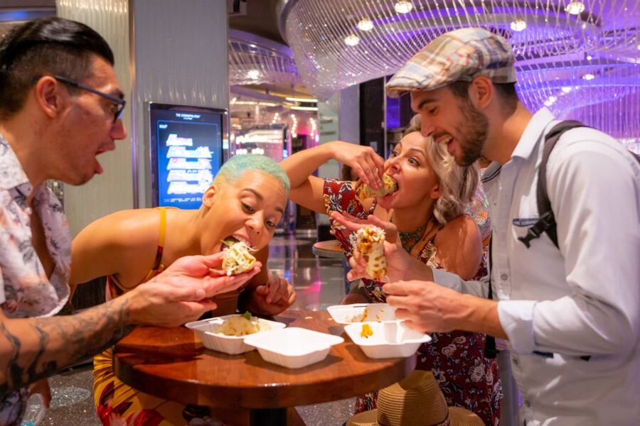 Las Vegas: Foodie Walking Tour on The Strip with Tastings - The indoor connection through ARIA and Crystals