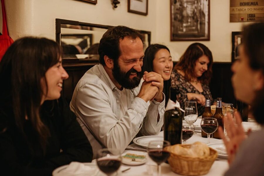 Lisbon: Evening Food & Wine Tour in Bairro Alto - Bairro Alto after dark