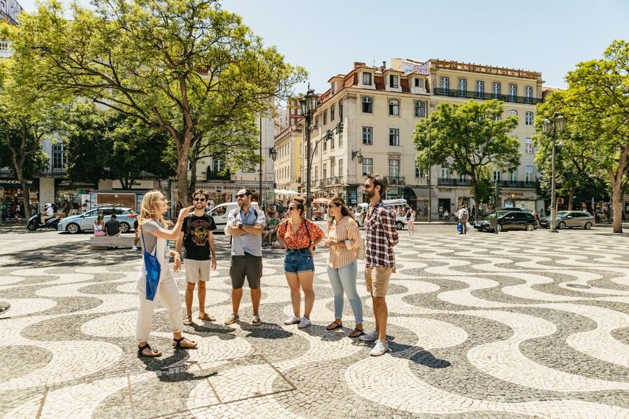 Lisbon: Food and Wine Small Group Walking Tour - A café stop with cheese and local wine