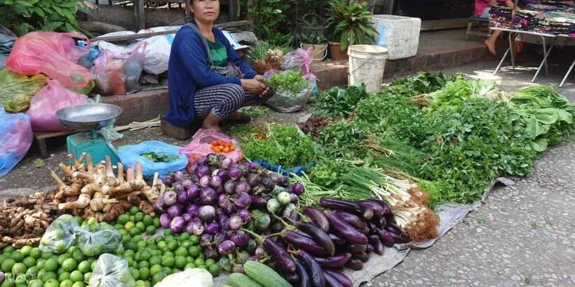 Luang Prabang: Foodie Walking Tour & Monk Blessing - A temple visit that gives the tour its meaning