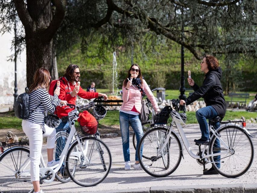 Lucca: 3-Hour Bikes & Bites Foodie Adventure like a Local - The east side and Piazza Grande
