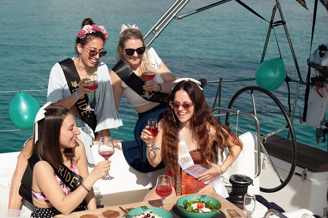 Luxury Catamaran Sunset Semi-Private & Greek Gastronomy in Athens - Ydrousa: the main stop for swimming and lunch