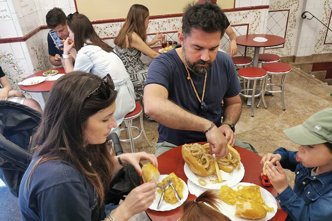 Madrid: Street Food Walking Tour in the Plaza Mayor Area - The Calamari Sandwich at a Local Bar
