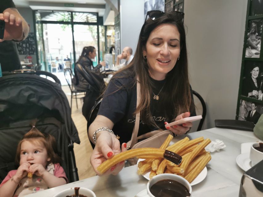 Madrid: Street Food Walking Tour in the Plaza Mayor Area - Churros con Chocolate at a Local Bakery