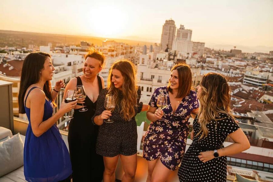 Madrid: Tasty Tapas Tour & Visit to a Terrace with Views - Las Letras: a first taste with literary surroundings