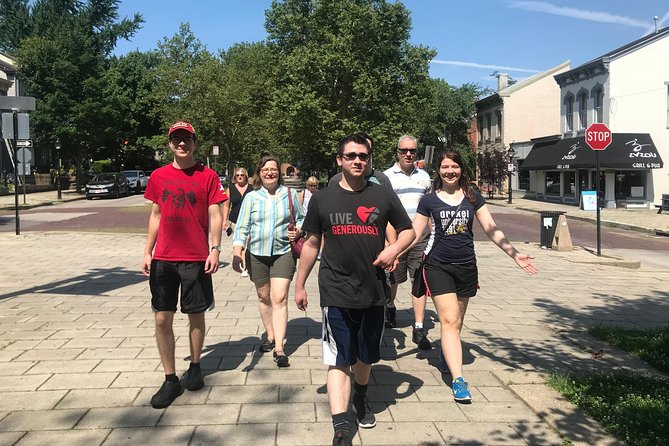 Mainstrasse Village Food Tour in Covington KY - George Steinford Park turns the street into a promenade