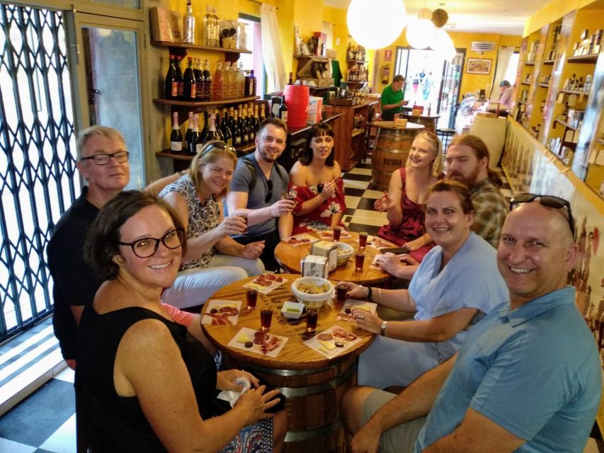 Málaga: Wine & Tapas Tour - Stop two: Vermouth, Sherry, sausage, and cheese