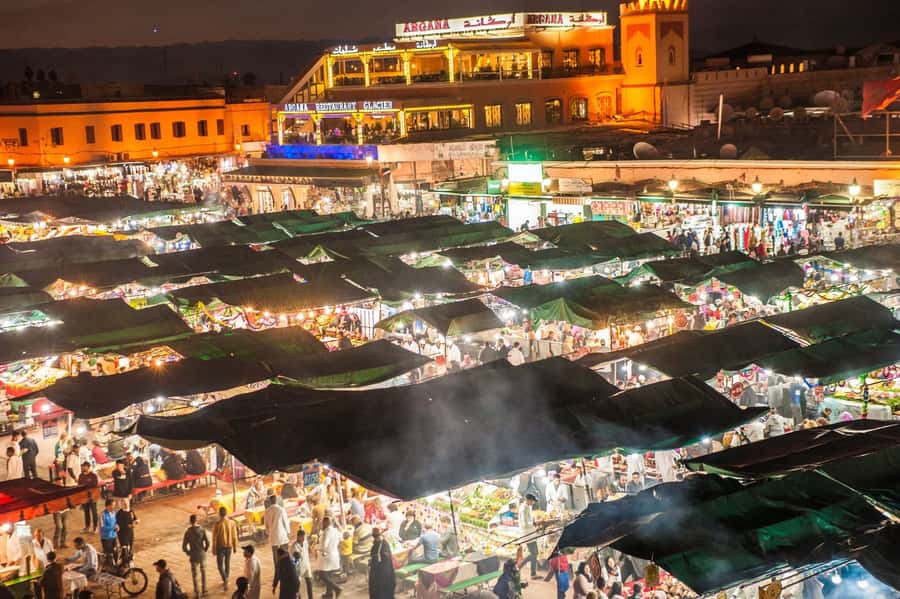 Marrakech: Jemma El Fnaa Food Tour with Dinner - Bread, unusual foods, and the working souks
