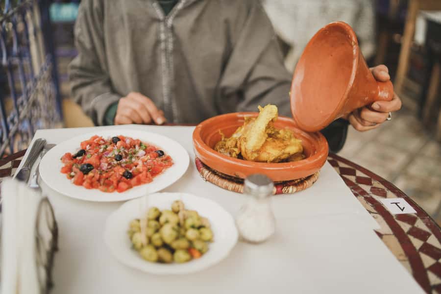 Marrakech: Medina Stories Food Tour with 15+ Tastings - The food is varied, but dietary limits are serious