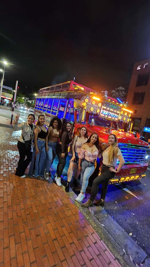 Medellin: Party Bus with DJ & Street Food Tastings - The party bus is the main event