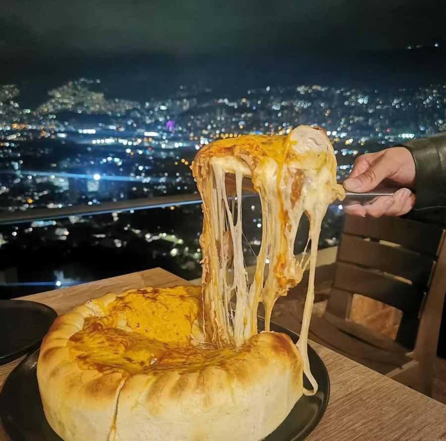 Medellin: tasting Street Food with Rooftops of El Poblado - Envy Rooftop brings the city lights