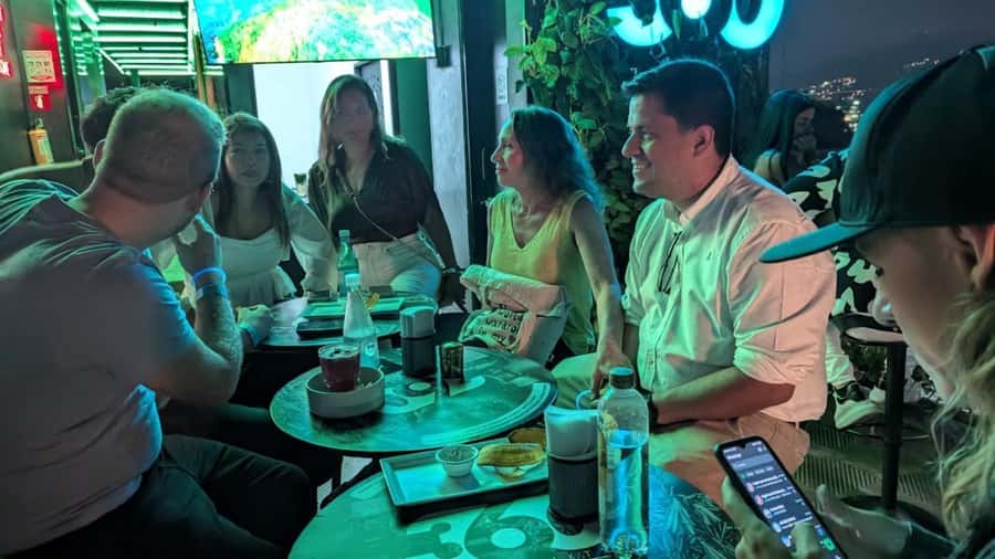 Medellin: tasting Street Food with Rooftops of El Poblado - Meeting at Los Patios Hostel’s rooftop