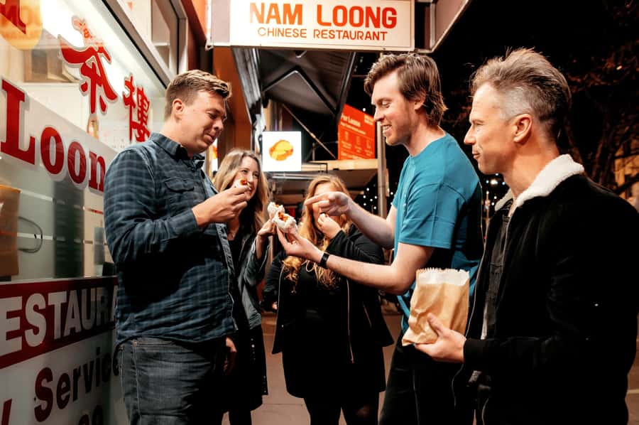 Melbourne: Guided Night-Time Food Walking Tour - Four stops, shared plates, and a full meal