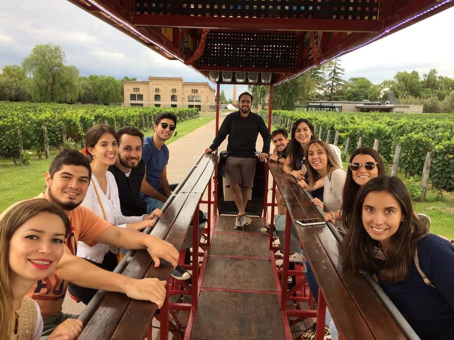Mendoza: Winebike Tasting Tour with Optional Lunch - Pedaling through the vineyards
