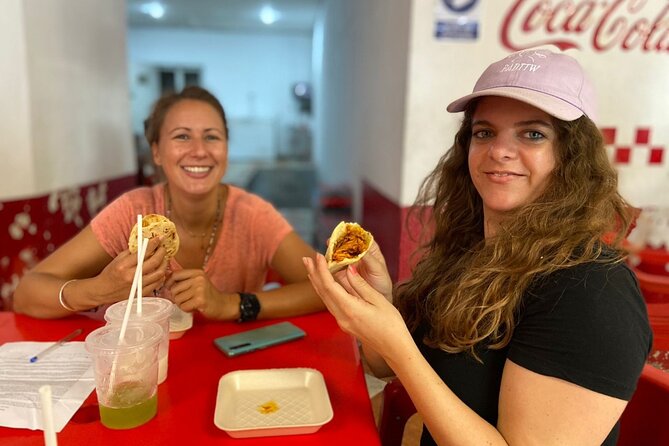 Merida Walking Food Tour. Authentic & Local Cuisine - San Benito Market and the first salbutes