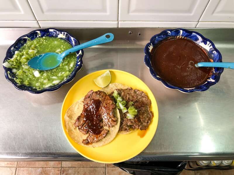 Mexico City: Tacos & Mezcal Night Food Tour - The Michelin-starred taco stop at El Califa de León