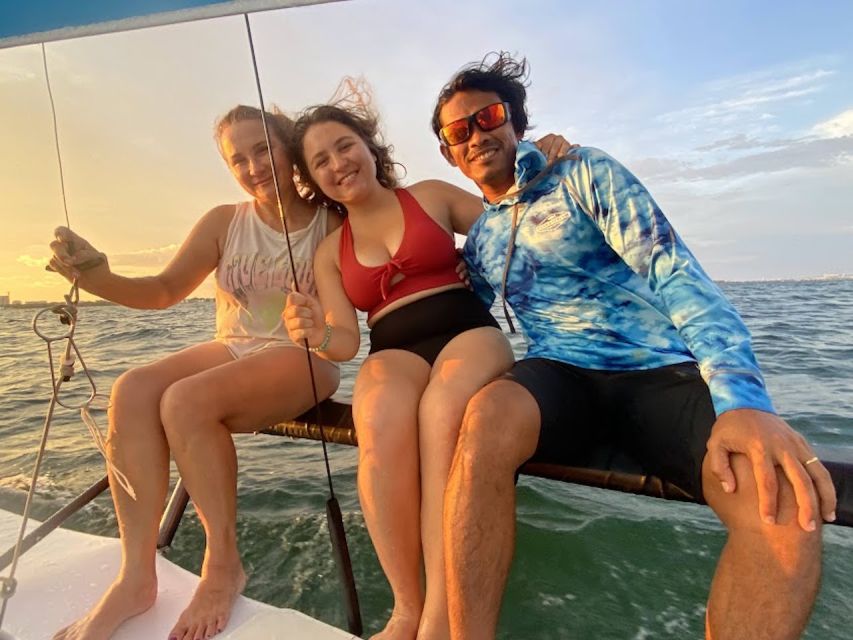 Miami: Intimate Sailing in Biscayne Bay w/ Food and Drinks - The trapeze harness: the trip’s most unusual feature