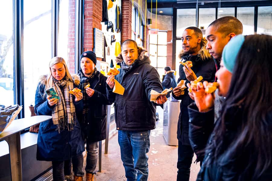 Montreal: Mile End District Food Tour with 8+ Tastings - Street Gnocchi in a Takeout Box