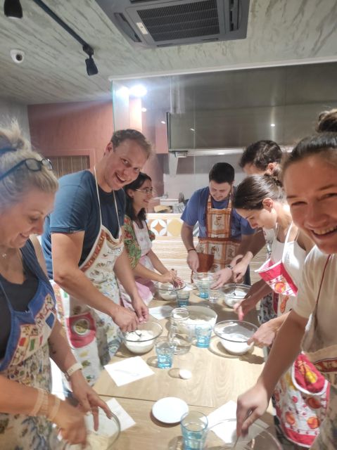 Naples: Small Group Pizza Making with Drink Included - Getting your hands on the dough