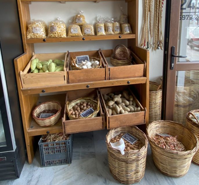 Naxos: Food Walking Tour & Cooking Class with Meal & Drinks - Naxian cheese, olive oil, honey, and citron liqueur