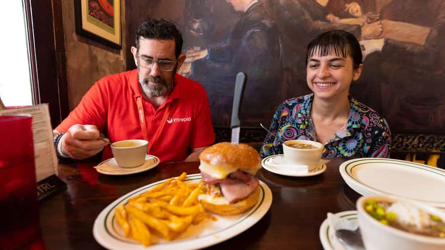 New Orleans: Beloved Bites & Famous Dishes Food Tour - The sweet finish and the meaning of generous portions